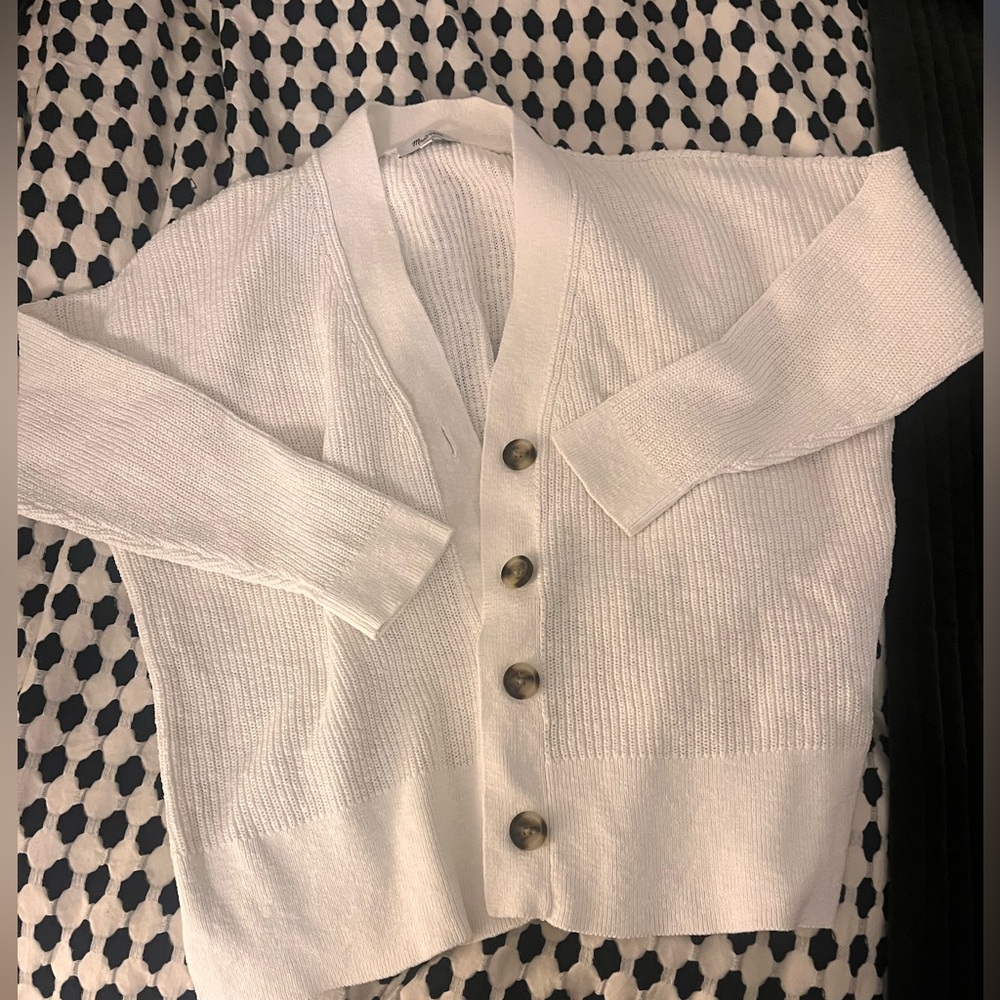 Madewell Cotton Cardigan